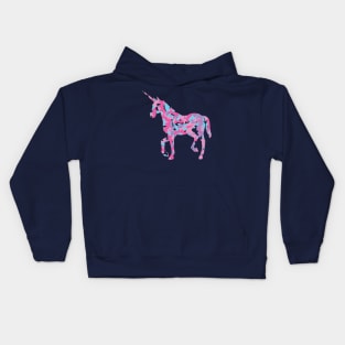 Unicorn Camo Print Kids Hoodie